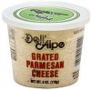 Dell'Alpe grated cheese parmesan Calories