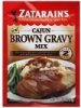 Zatarains gravy mix brown, cajun Calories