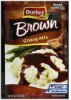 Durkee gravy mix brown Calories