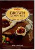 Meijer gravy mix brown Calories
