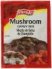 Parade gravy mix mushroom Calories