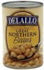 Delallo great northern beans Calories