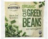 Woodstock green beans cut, organic Calories