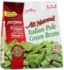 Pictsweet green beans italian pole all natural Calories