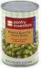 Pantry Essentials green beans mixed & short cut Calories
