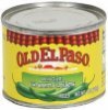 Old El Paso green chiles whole Calories