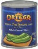 Ortega green chilies whole, mild Calories