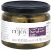 Simply Enjoy green olives stuffed with garlic Calories
