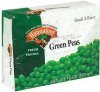 Hannaford green peas fresh frozen Calories