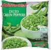Schnucks  green peppers diced Calories