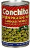 Conchita green pigeon peas in water and salt Calories