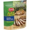 Tyson grilled ready chicken breast strips Calories
