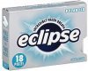 Eclipse gum sugarfree, polar ice Calories