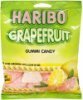 Haribo gummi candy grapefruit Calories