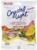 Crystal Light hard candy sugar free, lemonade & pink lemonade Calories