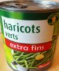Auchan haricots verts extra fins Calories
