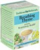 Traditional Medicinals herb teas for seasonal conditions breathing thyme Calories