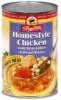 ShopRite homestyle chicken soup with vegetables & pearl pasta Calories