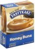 Tastykake honey buns glazed, family pack Calories