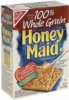 Honey Maid honey grahams honey graham crackers, baked with 100% whole grain Calories