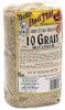 Bobs Red Mill hot cereal 10 grain 100% whole grain Calories