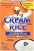 Cream of Rice hot cereal gluten free Calories