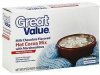 Great Value hot cocoa mix with marshmallows, milk chocolate flavored Calories