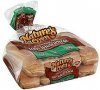 Natures Own hot dog rolls 100% whole wheat Calories