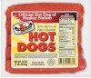 Fairbury Brand hot dogs Calories