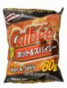 Calbee hot spicy potato chips Calories
