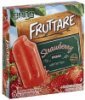 Fruttare ice bars strawberry Calories
