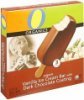 O Organics ice cream bar vanilla with dark chocolate coating Calories