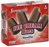Sunnyside Farms ice cream bars vanilla flavored Calories