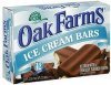 Oak Farms ice cream bars with chocolate flavored coating Calories