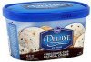 Kroger ice cream chocolate chip oatmeal cookie Calories