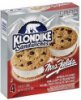 Klondike ice cream cookie sandwiches mrs. fields Calories