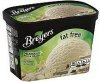 Breyers ice cream fat free, creamy vanilla Calories