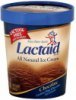 Lactaid ice cream lactose free, chocolate Calories