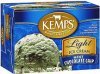Kemps ice cream light mint chocolate chip Calories