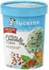 Lucerne ice cream low fat, mint chocolate chip Calories