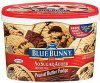 Blue Bunny Frozen ice cream no sugar added peanut butter fudge Calories