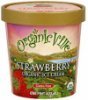 Organic Ville ice cream organic, strawberry Calories