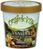 Organic Ville ice cream organic, vanilla Calories