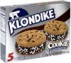 Klondike ice cream sandwiches cookie Calories