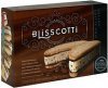 Blisscotti ice cream sandwiches creamy coffee chip Calories