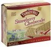 Turkey Hill ice cream sandwiches strawberry cheesecake, limited edition Calories
