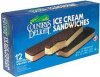 Countrys Delight ice cream sandwiches Calories