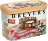 Breyers ice cream strawberries & cream Calories
