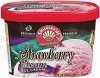 Shurfresh ice cream strawberry cream Calories