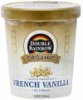 Double Rainbow ice cream super premium, french vanilla Calories